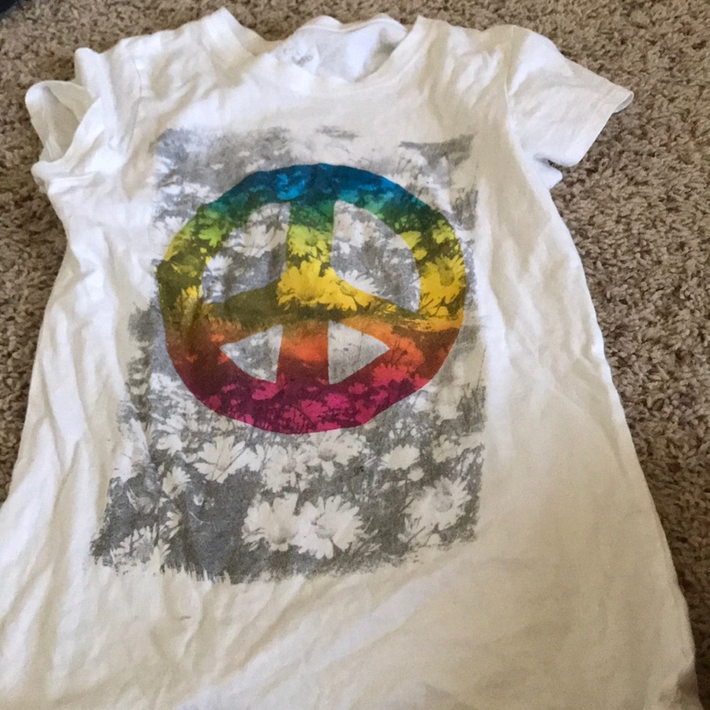 White kid’s shirt